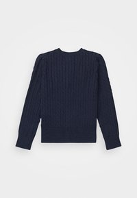 Polo Ralph Lauren MINI CABLE COTTON CARDIGAN - Kofta - hunter navy