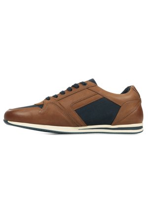 Sneakers laag - cognac/marine