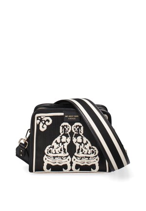My Best Bag, ATENA - CROSSBODY-BAG - Skuldertasker - black-white graphic print