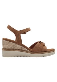 Tamaris Platform sandals - camel