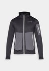 FALKETIND STRETCH HOOD  - Flīsa jaka - caviar black