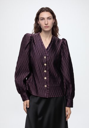 YAS, YASRIPPLE - Blouse - plum perfect