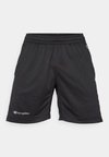 TRAIN SHORTS LARGE LOGO - Športové šortky - black
