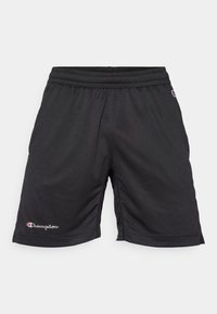 TRAIN SHORTS LARGE LOGO - Sportovní kraťasy - black