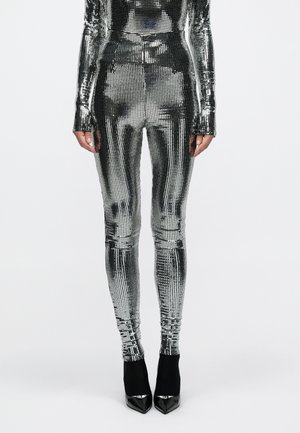 PANTS - Legging (type pantalon) - silver coloured