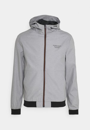 HOOD NOOS - Giacca leggera - light grey melange