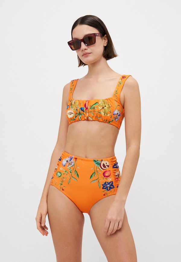 FLORES BALCONETTE  - Bikini top - tangerine4