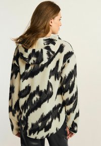 Next OUTDOOR QUARTER ZIP - Hættetrøje - monochrome print