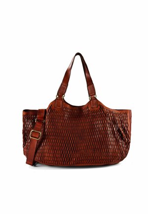COSIMA SCHULTER 38 CM - Handtasche - cognac