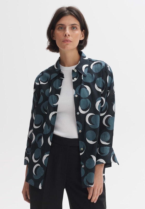 FUMINA CITY - Hemdbluse - emerald