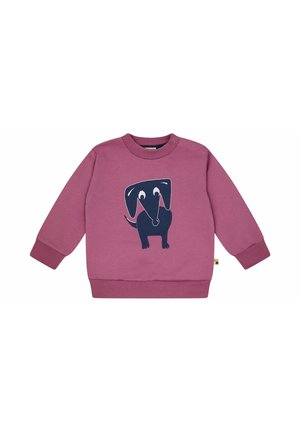 MIT DRUCKMOTIV - Felpa - grape