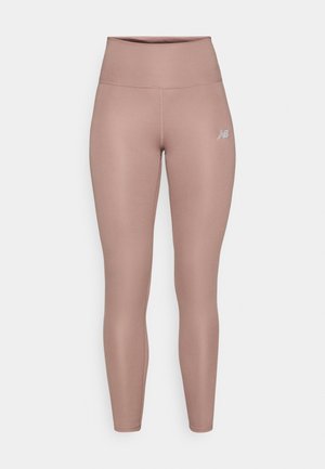 New Balance HARMONY HIGH RISE  - Tights - earth shadow