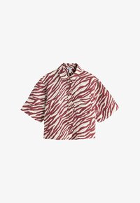 Non sélectionné, red ecru zebra print