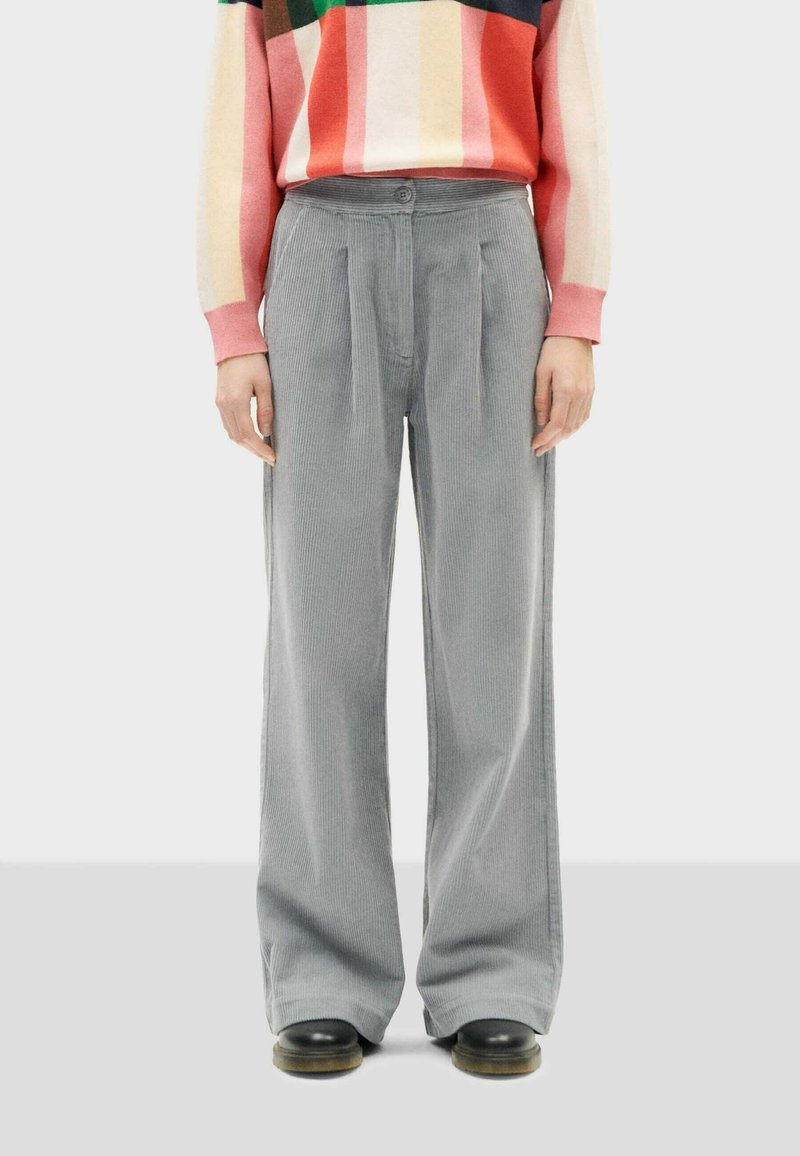 Thinking Mu MANOLITA - Nohavice - light grey