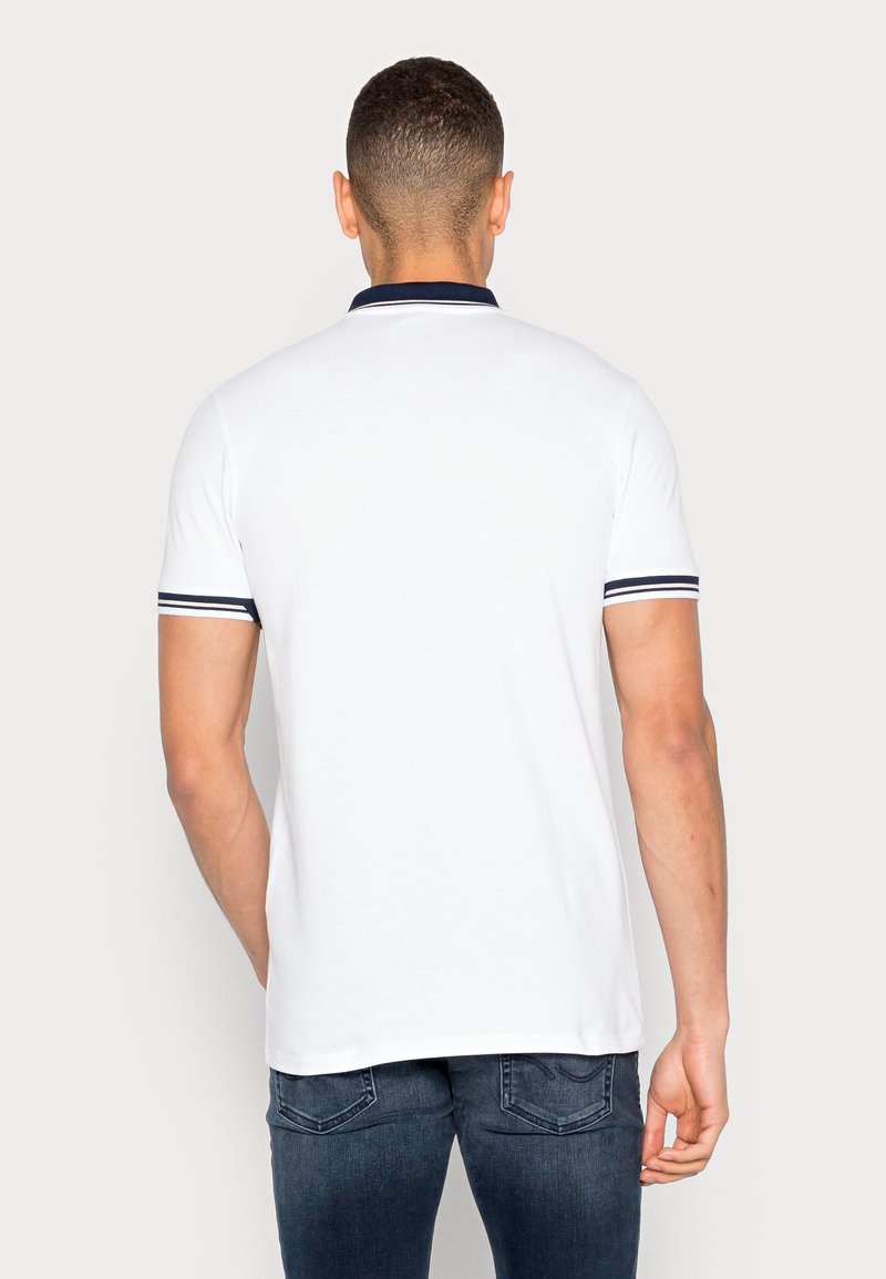 Herren T-Shirts basic | Jack & Jones JCOLOGAN Poloshirt white/weiß - CU84168 Herren T-Shirts basic | Jack & Jones JCOLOGAN Poloshirt white/weiß - CU84168