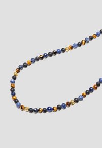 Nialaya Halskæder - brown   blue   gold