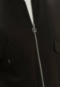 Zip-up sweatshirt - black