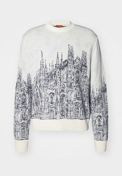 Missoni CREWNECK - Jumper - black/white