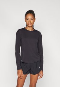 HOKA ESSENTIAL TEE - Top dugih rukava - black
