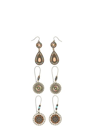 3 PACK - Orecchini - gold coloured