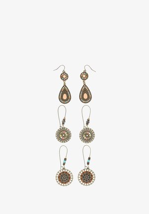 IZIA 3 PACK - Náušnice - gold coloured