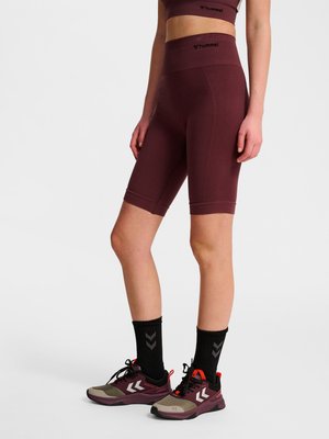 Hummel SEAMLESS - Cykelshorts - fudge