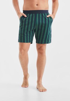 STRIPE - Nattøj bukser - green