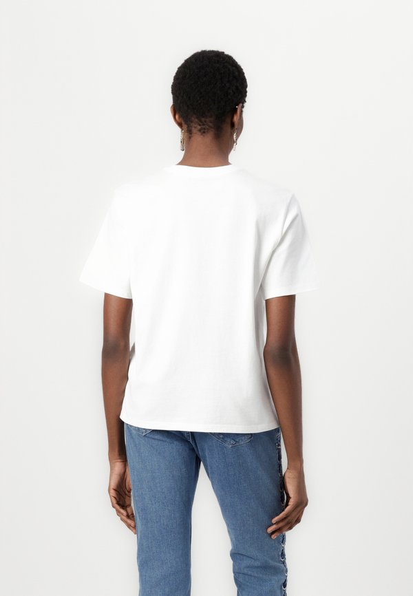 FLORAL NEWSPAPER TEE - Print T-shirt2