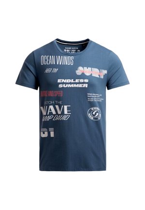 Camp David, CAMP DAVID T-SHIRT WINDSURFING KURZARMSHIRT - T-Shirt print - dunkelblau