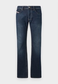 LARKEE - Tiesaus kirpimo džinsai - blue denim