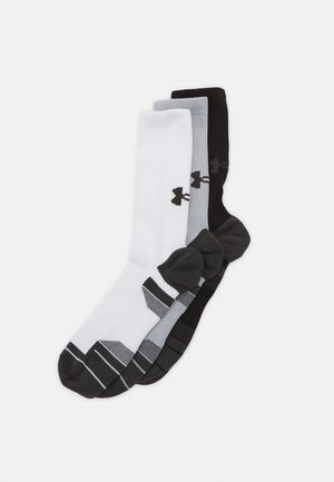 PERFORMANCE TECH CREW UNISEX 3 PACK - Sportske čarape - mod gray / white / jet gray