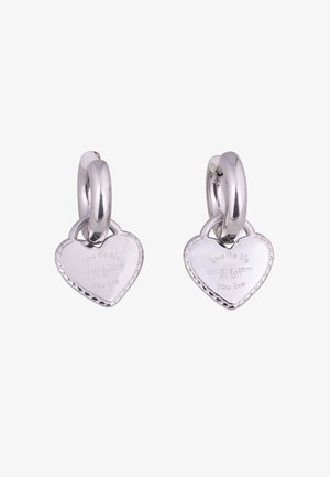 My Jewellery CANDY WITH BIG HEARTS - Ohrringe - silver-coloured