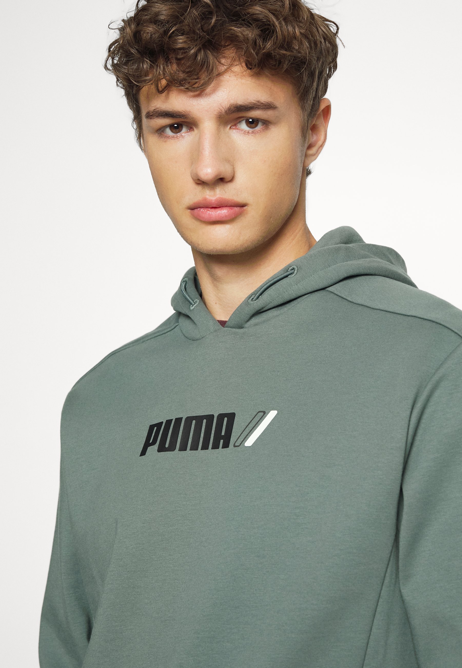 puma green sweatshirt