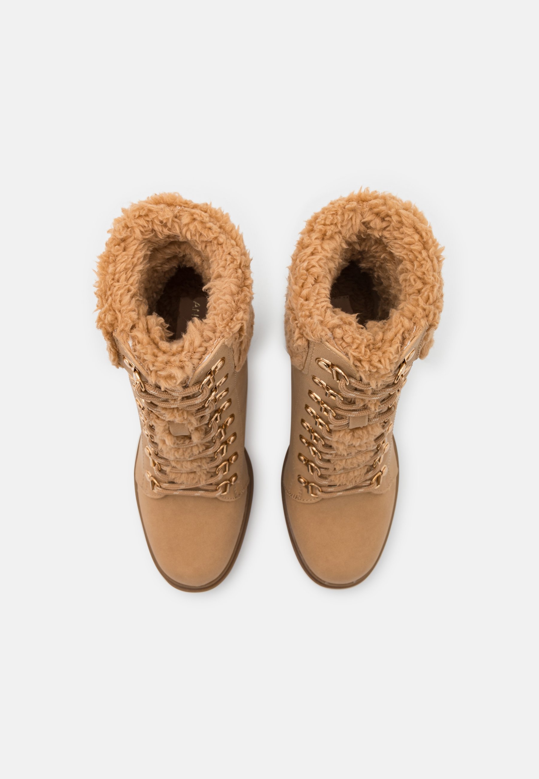 Anna Field LEATHER - Veterboots - beige - Zalando.nl