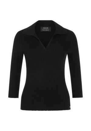 Marc Cain, PULLOVER - Polo shirt - black