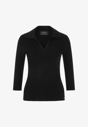 Marc Cain, PULLOVER - Polo shirt - black