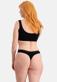 Bamboo Basics AMBER 3 PACK - Tanga - black