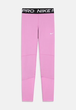 UNISEX - Legging (type pantalon) - magenta/black/white