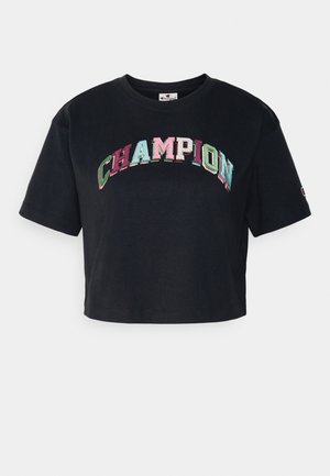 CREWNECK - T-shirt con stampa - black