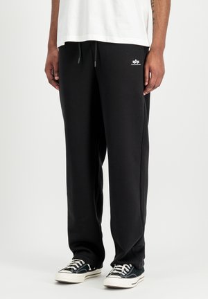 Alpha Industries, BASIC JOGGER STRAIGHT LEG SL - Tracksuit bottoms - black