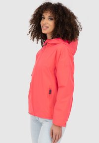 alife & kickin TALAAK - ÜBERGANGS - Regenjacke / wasserabweisende Jacke - sunset coral