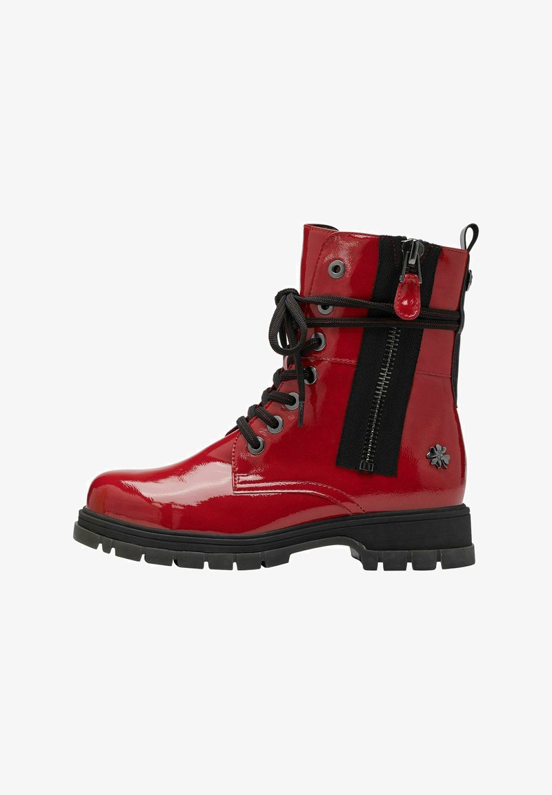 Marco Tozzi BY GUIDO MARIA KRETSCHMER 2 - Platform ankle boots - red patent