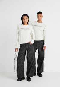 Jaded London OVERDYED UNISEX - Calças de ganga folgadas - grey