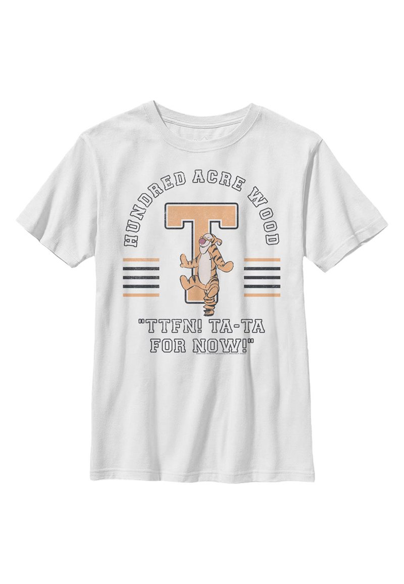 Disney DISNEY WINNIE THE POOH TIGGER COLLEGIATE - T-shirt z nadrukiem