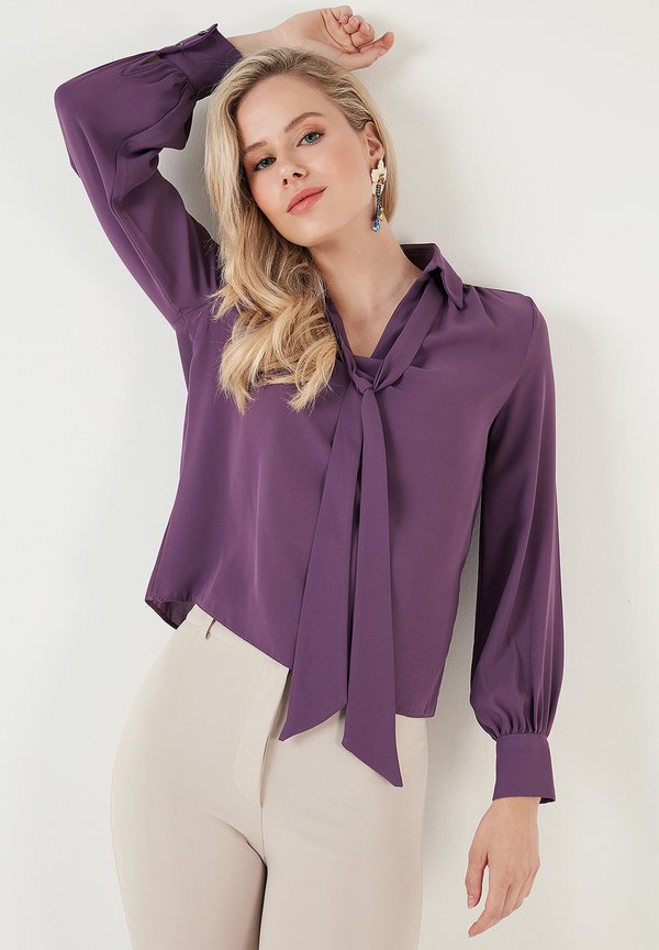 REGULAR FIT - Bluse - purple
