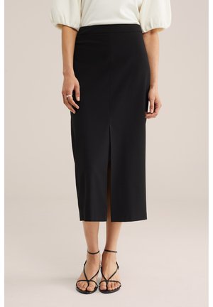 WE Fashion WE STUDIO - Jupe crayon - black