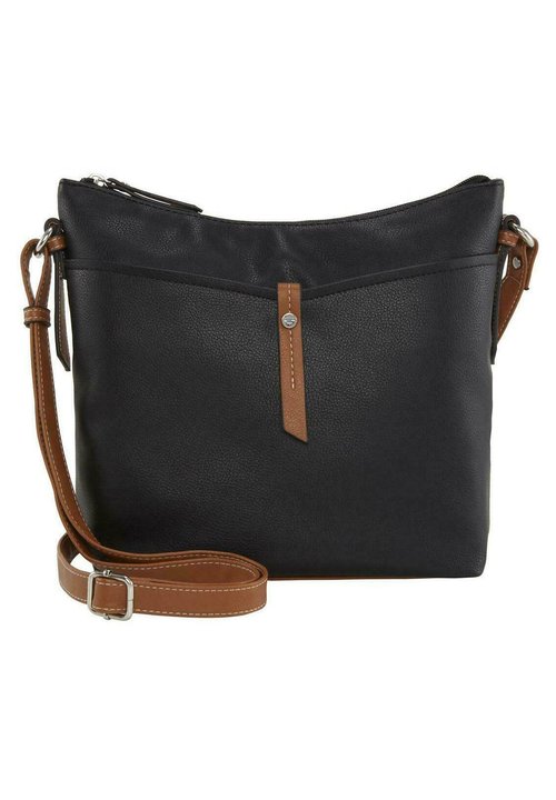 TOM TAILOR Juna schoudertas voor dames, denim blue, 26x7,5x25
