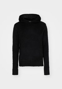 HOODED JUMPER - Majica s kapuljačom - black