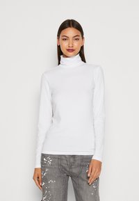 Pieces PCSIRENE ROLLNECK - Hosszú ujjú felső - bright white