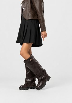 Salinyang, SALINYANG DAMEN STIEFEL STIEFEL - Botas con plataforma - braun